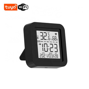 LCD Display 3 in 1 Thermometer Tuya Smart IR WiFi Controller Temperature Humidity Monitor with App Control