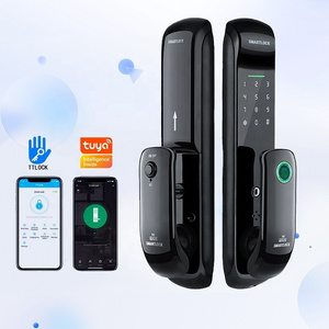 Fully Automatic Door Lock Mobile Phone Remote Control Wifi Tuya APP Biometric Fingerprint Smart Wifi Home Door Lock