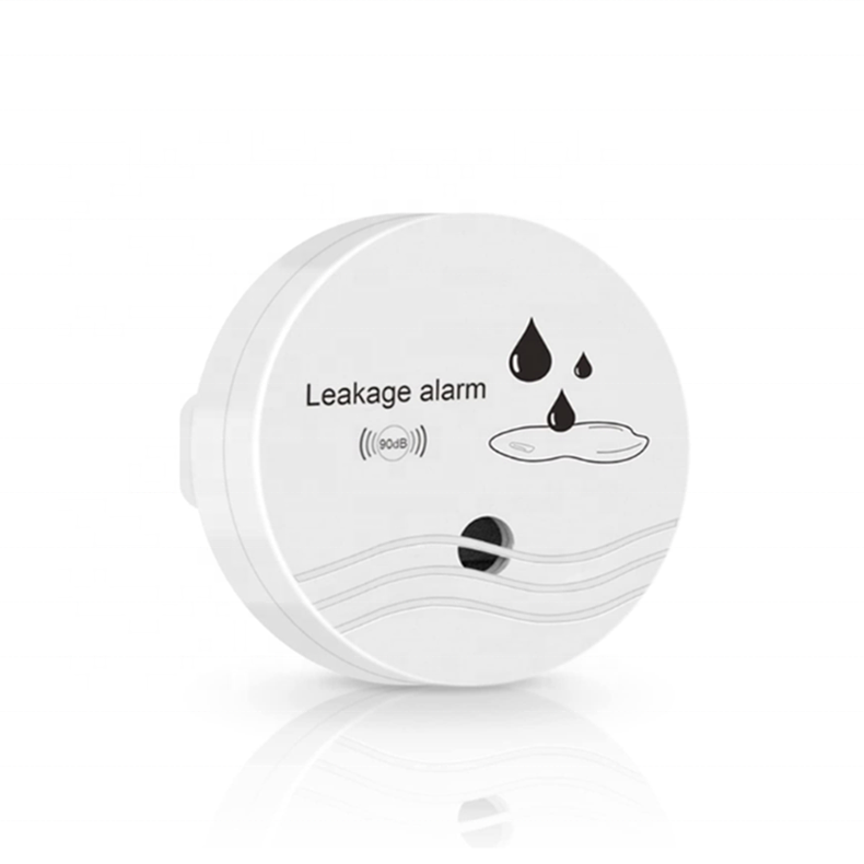 9V Battery Operated 90dB Wireless Flood Sensor Water Leakage Flow Alarm Immersion Water Leak Detector