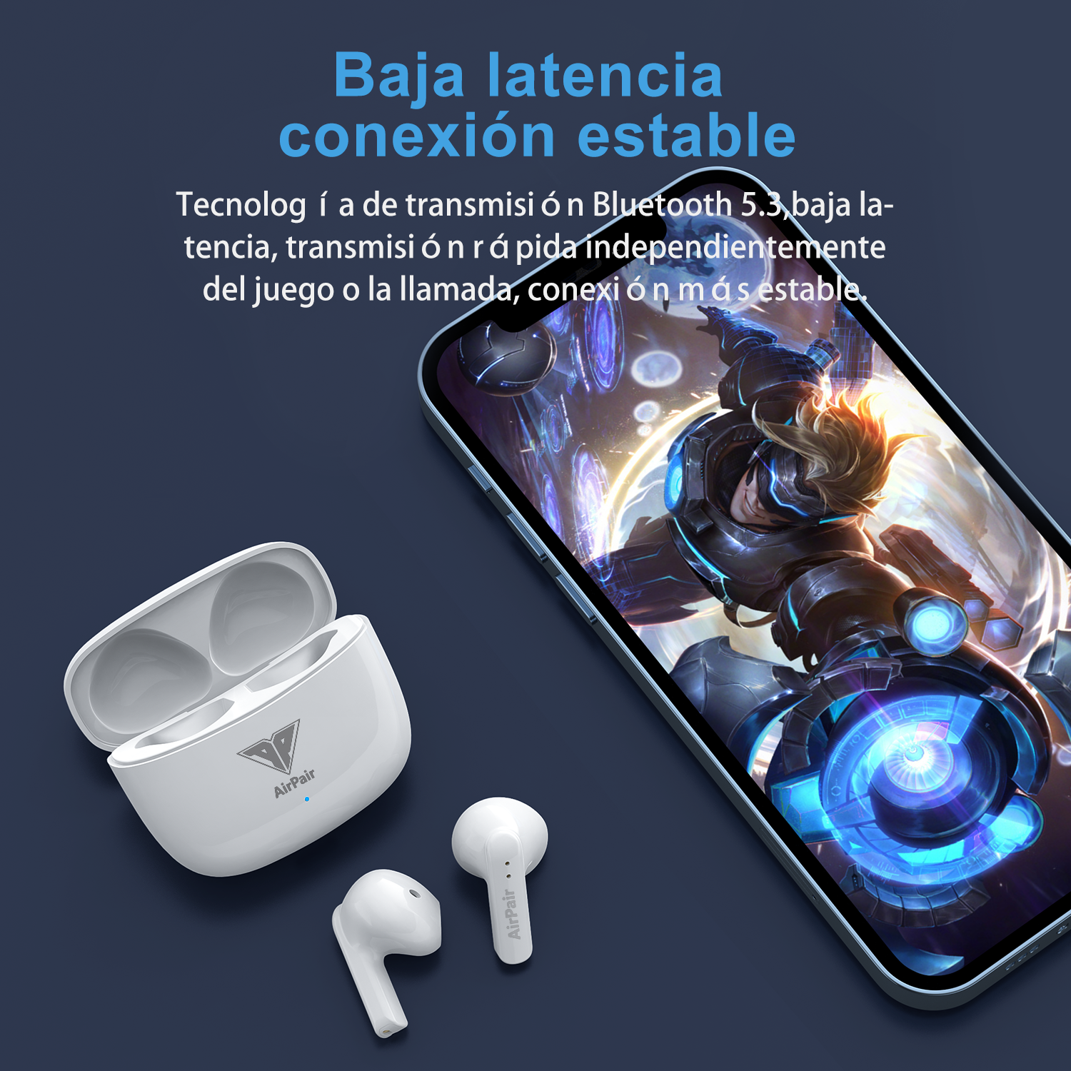 Deportivos Auriculares Inalambricos Audifonos Bluetooth Airpair28