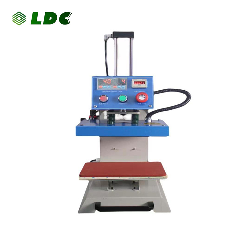 LDC Auto 15X15 40X60 Hoodies Heat Press Machine New Small Pneumatic Embossing Heat Press Machines For T-Shirt