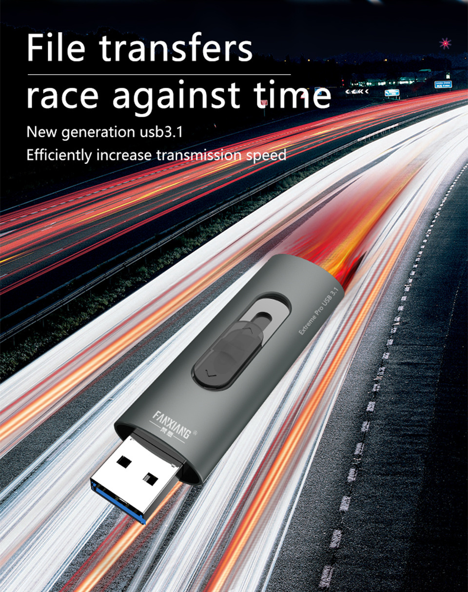 Factory Hot Selling Large Capacity Usb Flash Drive 32gb 64gb 128gb 1tb Usb 2.0 3.0 Flash Drive