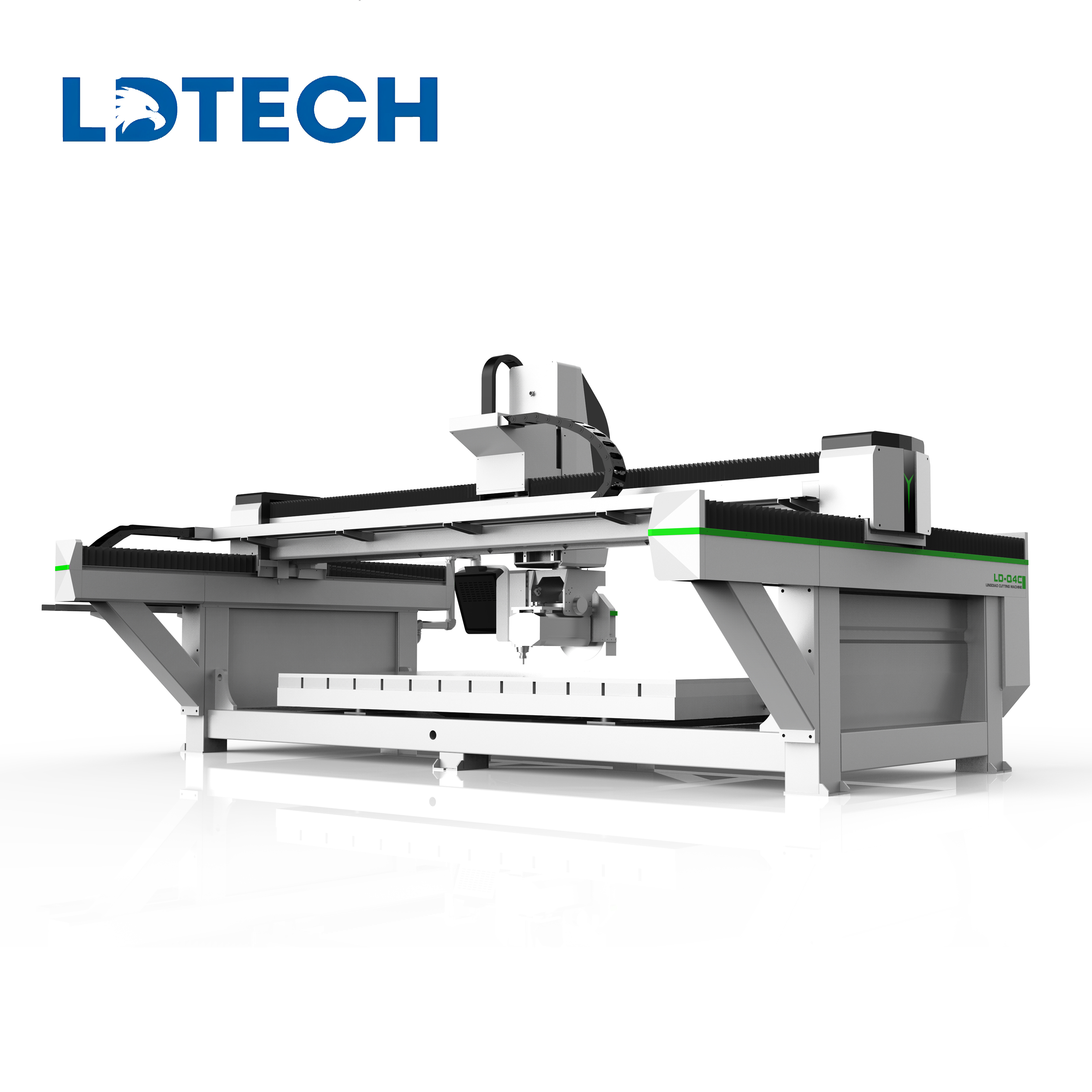 Manufacture high quality cnc granite cutting machines cnc sink hole machine 4 axis bridge saw CNC Stone Machinery