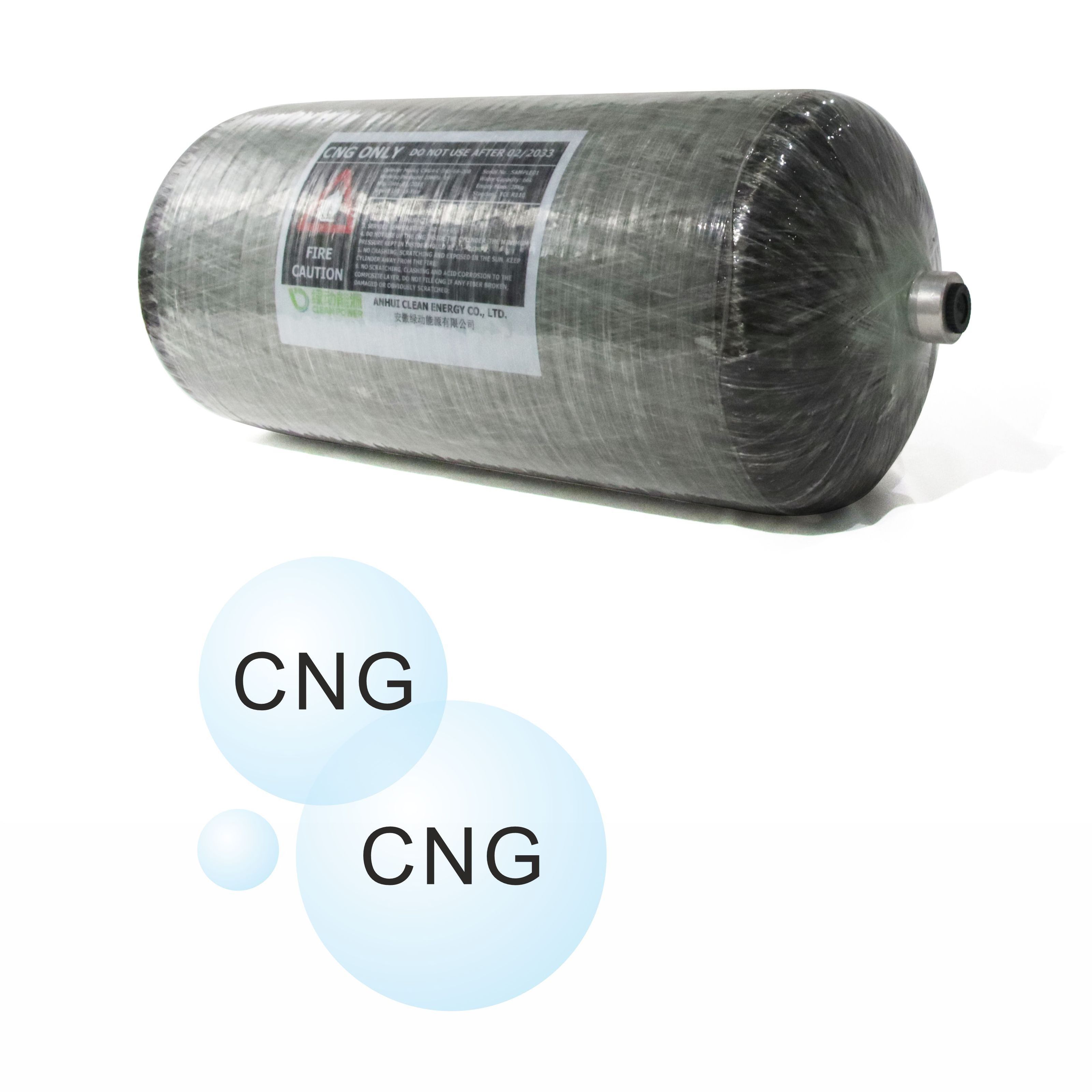 ISO11439 cng composite gas cylinder cng type 4 hot sale cng gas cylinders for vehicle