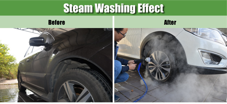 Portable automatic steam cleaner high pressure steam car washing machine