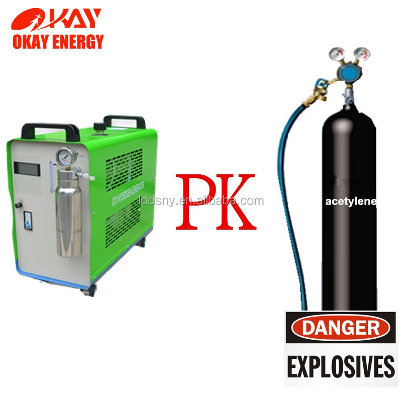 No gas cylinders safety oxy-hydrogen gas welding replace oxy acetylene welding equipment