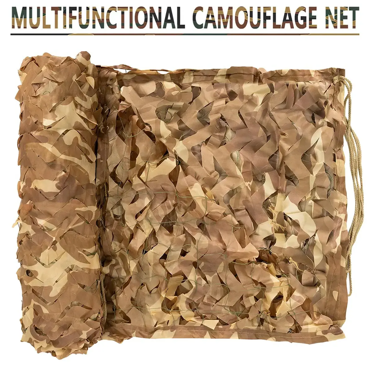 Infrared Outdoor Training Camo Multispectral Durable Oxford Polyester Desert Camouflage Net for Hunting Decoration