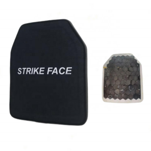 Protective Equipment Silicon Carbide Plate Ceramic Insert Panel PE Aluminum for Tactical Vest