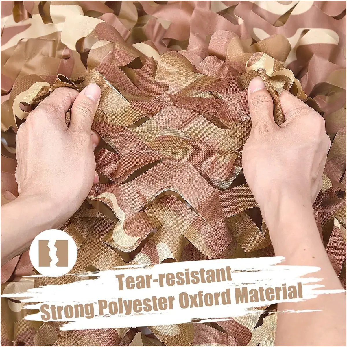 Infrared Outdoor Training Camo Multispectral Durable Oxford Polyester Desert Camouflage Net for Hunting Decoration