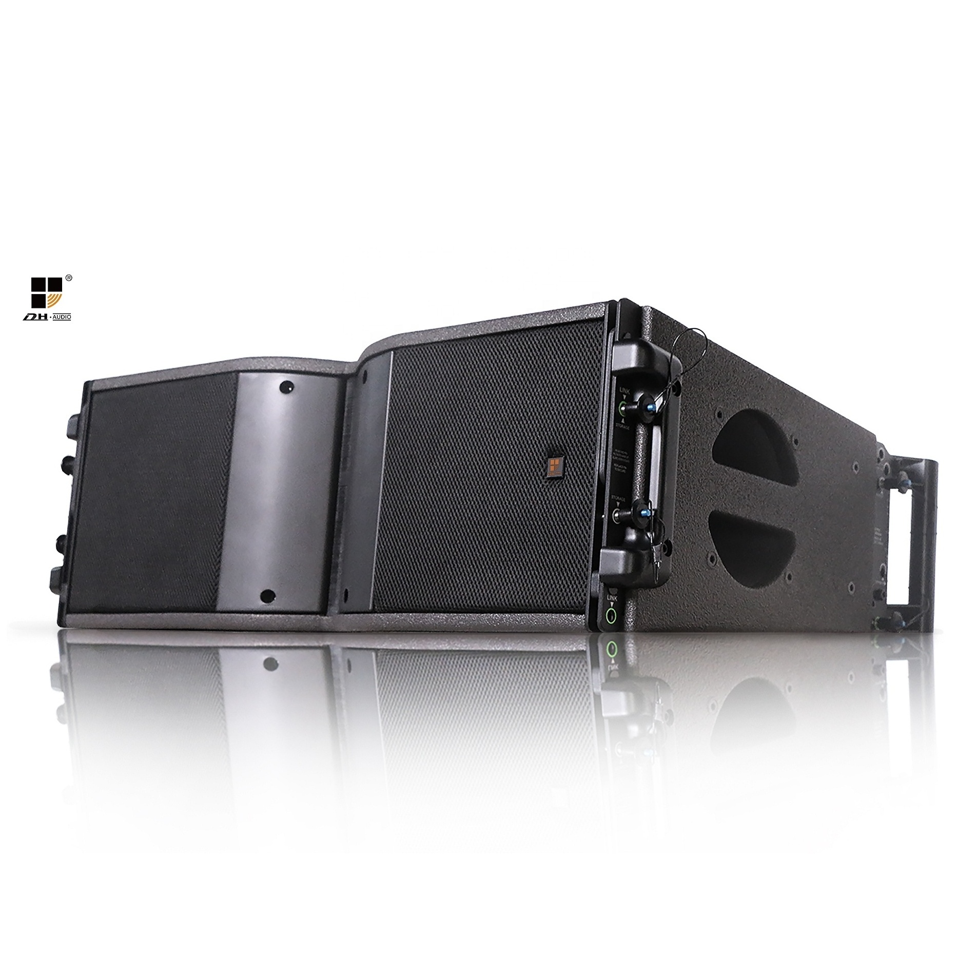 LDH Pro audio sound system dual 8inch concert stage array Line speakers with soft sound