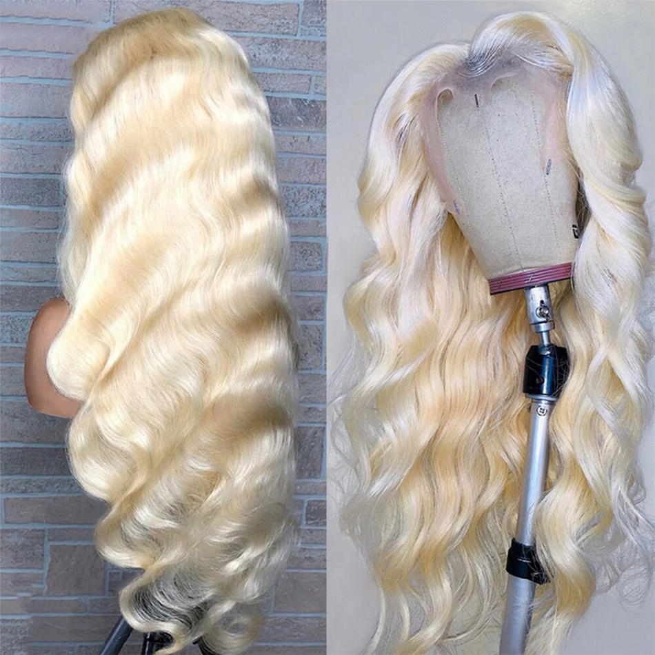 200% 30 Inch 613 hd Lace Frontal Wig Blonde Body Wave Lace Front Wig 13x4 13x6 Pre Plucked full lace Human Hair Wigs For Women