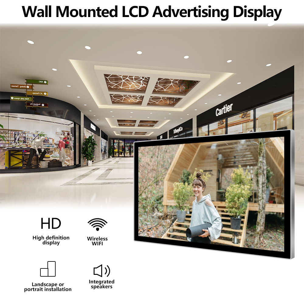 4K HD Tablettes Menu Digital Display Screen Restaurant Hanging Digital Menu Board Displayer LCD Digital Menu Board