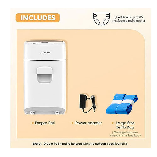 Diaper Barrel Completely Deodorant Seal Odor Lock Alone Automatic Automatic Packagingreplacement Bags No Odor Diaper Trash Can