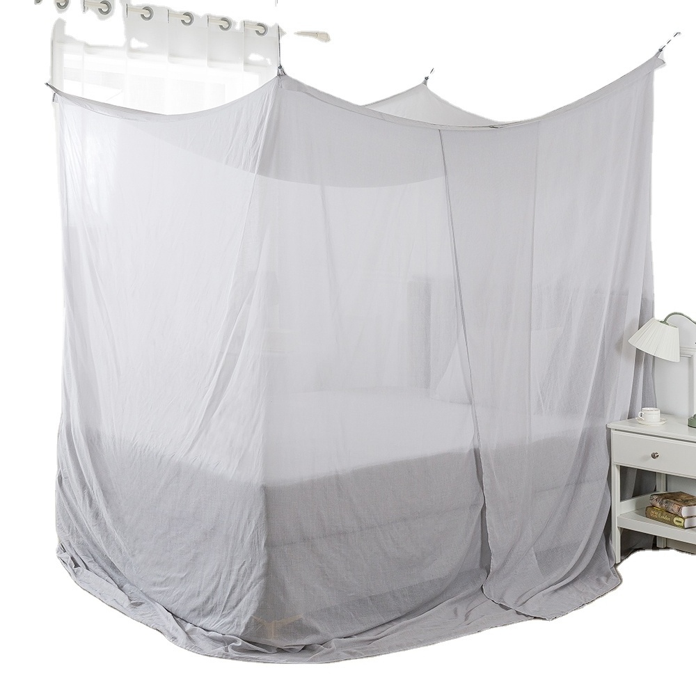 Cotton Silver Coated RF/EMF Shielding Canopy Hot Sale Radiation Protection Bed Canopy Round Top Mosquito Net