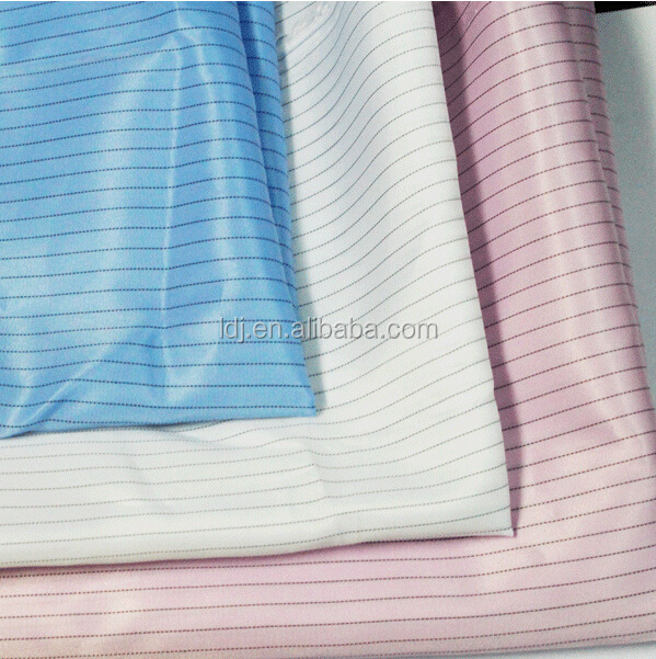 Factory direct sale terylene anti-static fabrics, petrochemical work clothes fabrics, electronic machinery work clothes