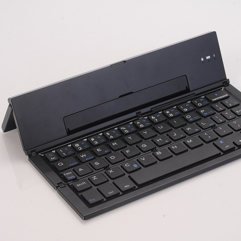 Wholesale Support For Mobile Phones Tablets  Three systems  Bluetooth keyboards Multimedia Folding Wireless Keyboards