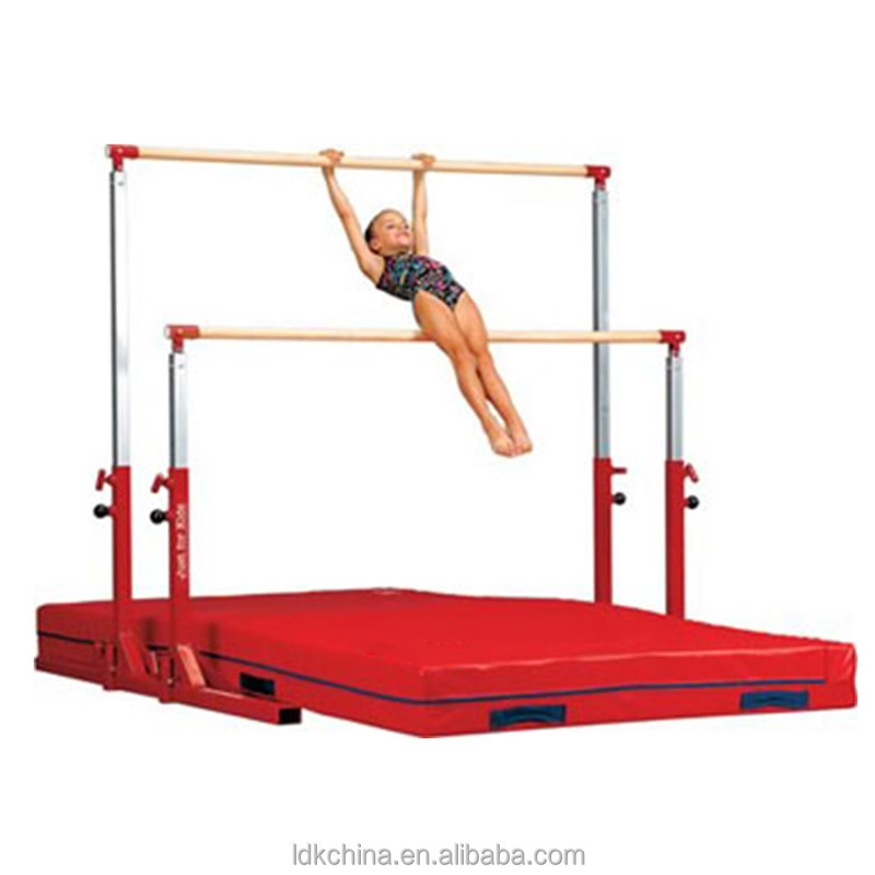 Kids gymnastics equipment outdoor uneven bar for sale