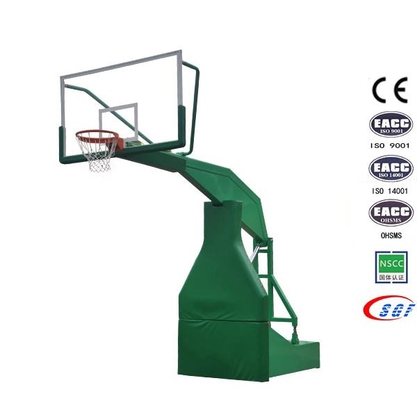 LDK Sports Equipment Movable height adjustable portable basketball stand outdoor school children used basketball hoops for sale