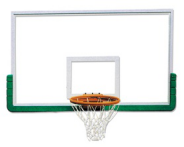 Professional Standard Size Basketball Equipment Hoop Hanging Backboard Cheap Mini SMC Tempered Glass Backboards