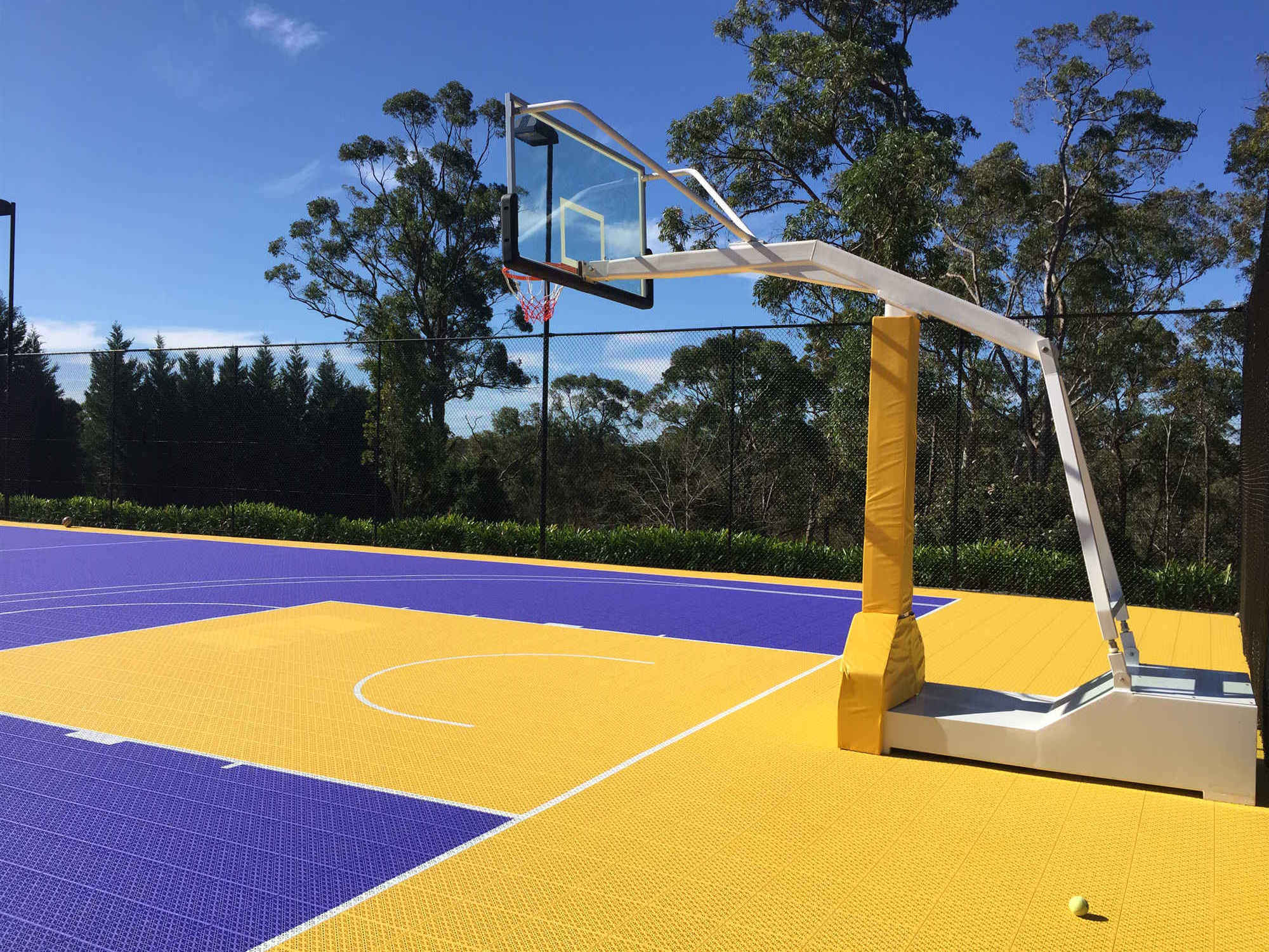 LDK sports equipment In ground used professional adjustable basketball hoops for sale