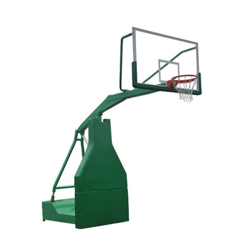 LDK Sports Equipment Movable height adjustable portable basketball stand outdoor school children used basketball hoops for sale