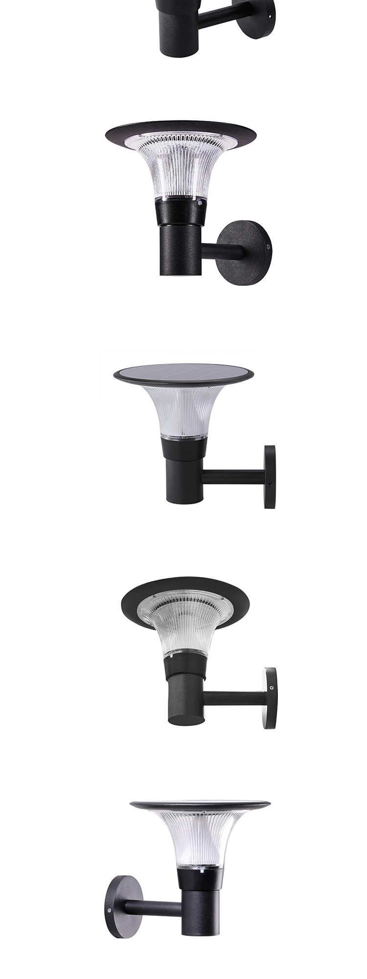 Solar Led Retro Wall Outdoor Light Garden Lamp Outdoor Led Solar Security Light