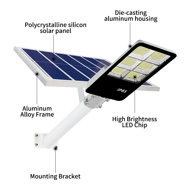 Solar Aluminum led solar street light 120w 300W 600W 3000w Outdoor Solar Powered Street Lamp