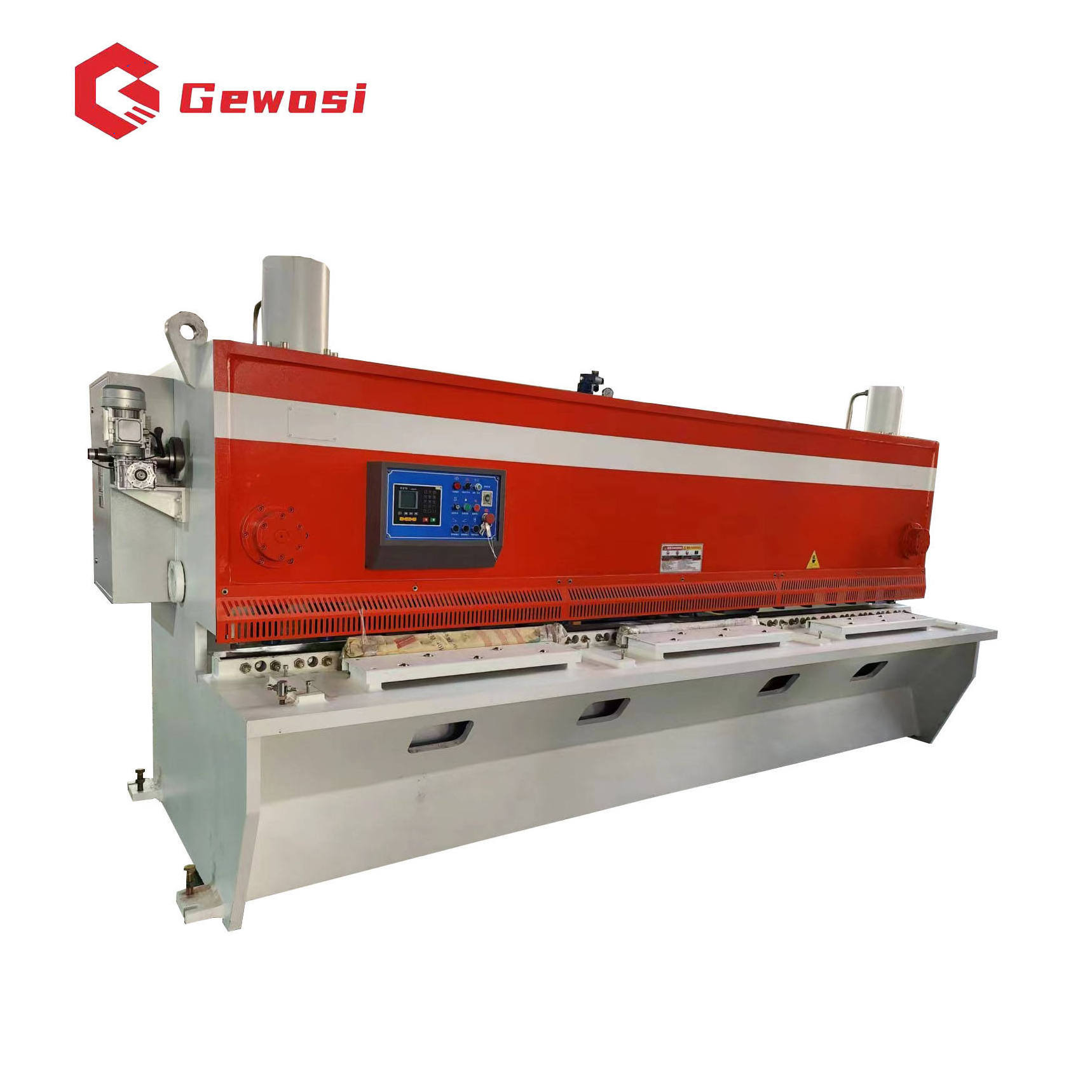 Sheet Metal Shearing Machine Swing Beam Plate Shears 6mm CE Shearing Machine Price