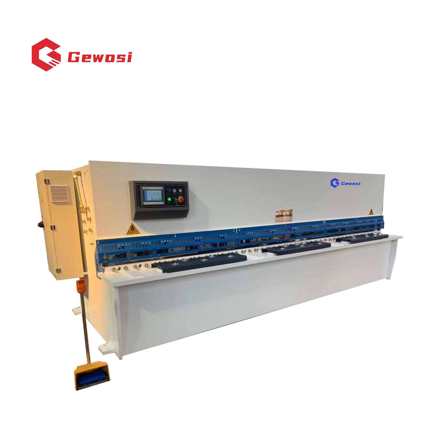 Sheet Metal Shearing Machine Swing Beam Plate Shears 6mm CE Shearing Machine Price