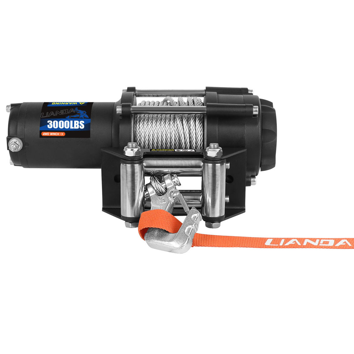 12v /24v portable electric winch 2500lbs 3000lbs 3500lbs winch with wireless remote