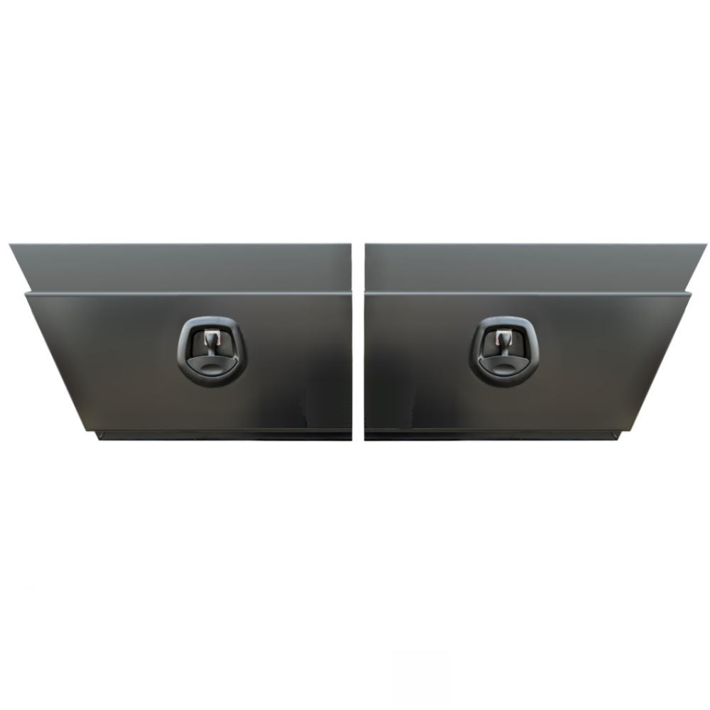 Flat plate Aluminum under tray Flat Plate UTE Truck Toolbox For Trailer And Pickup