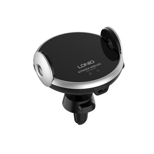 LDNIO MA02 High Quality 360 Degree Rotation Wireless Car Charger Mobile Holder Car Air Vent Phone Holder Automatic Cradle