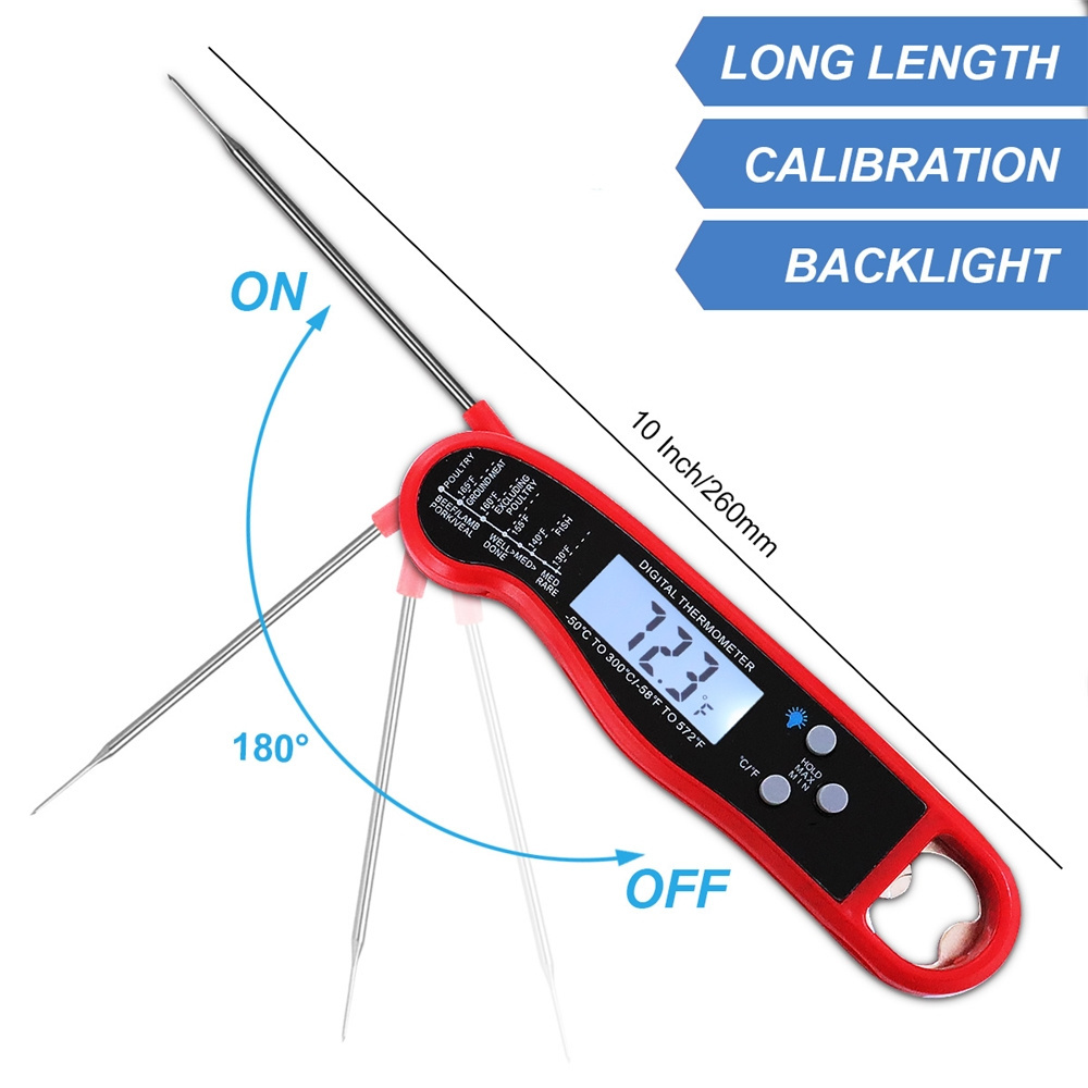 Amazon Best Seller Food Digital Thermometer for Cooking, Waterproof Meat Thermometer Digital Thermometer