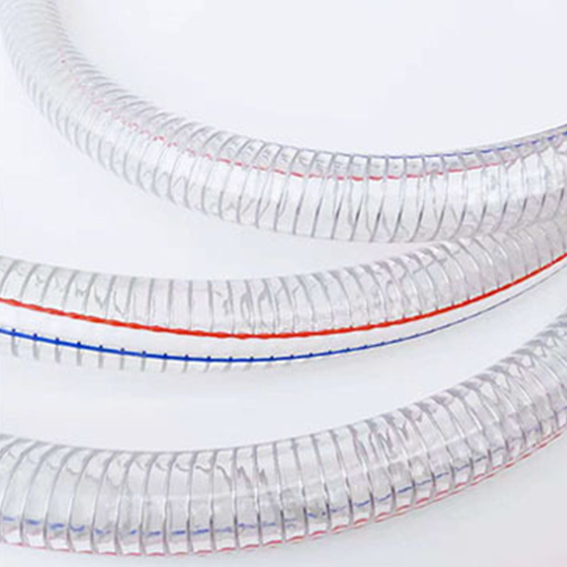 3 Inch Flexible Pipe Flexible PVC Ducting Hose with Steel Wire Helix Hose