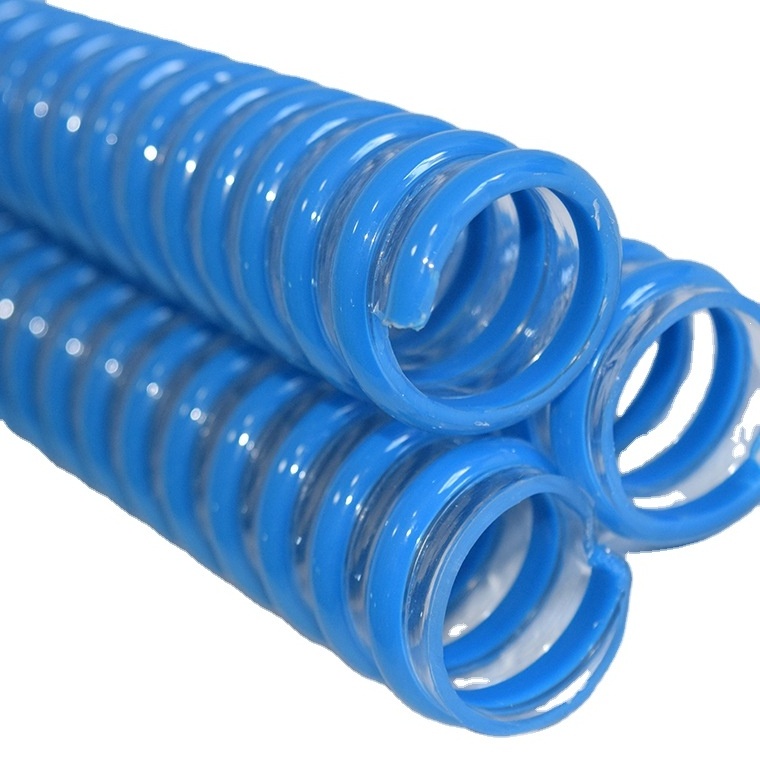 1 Inch 3 Inch Pvc Plastics Hose Inch Pure Gum Rubber Tubing White Pvc Flexible Air Duct Suction Hose