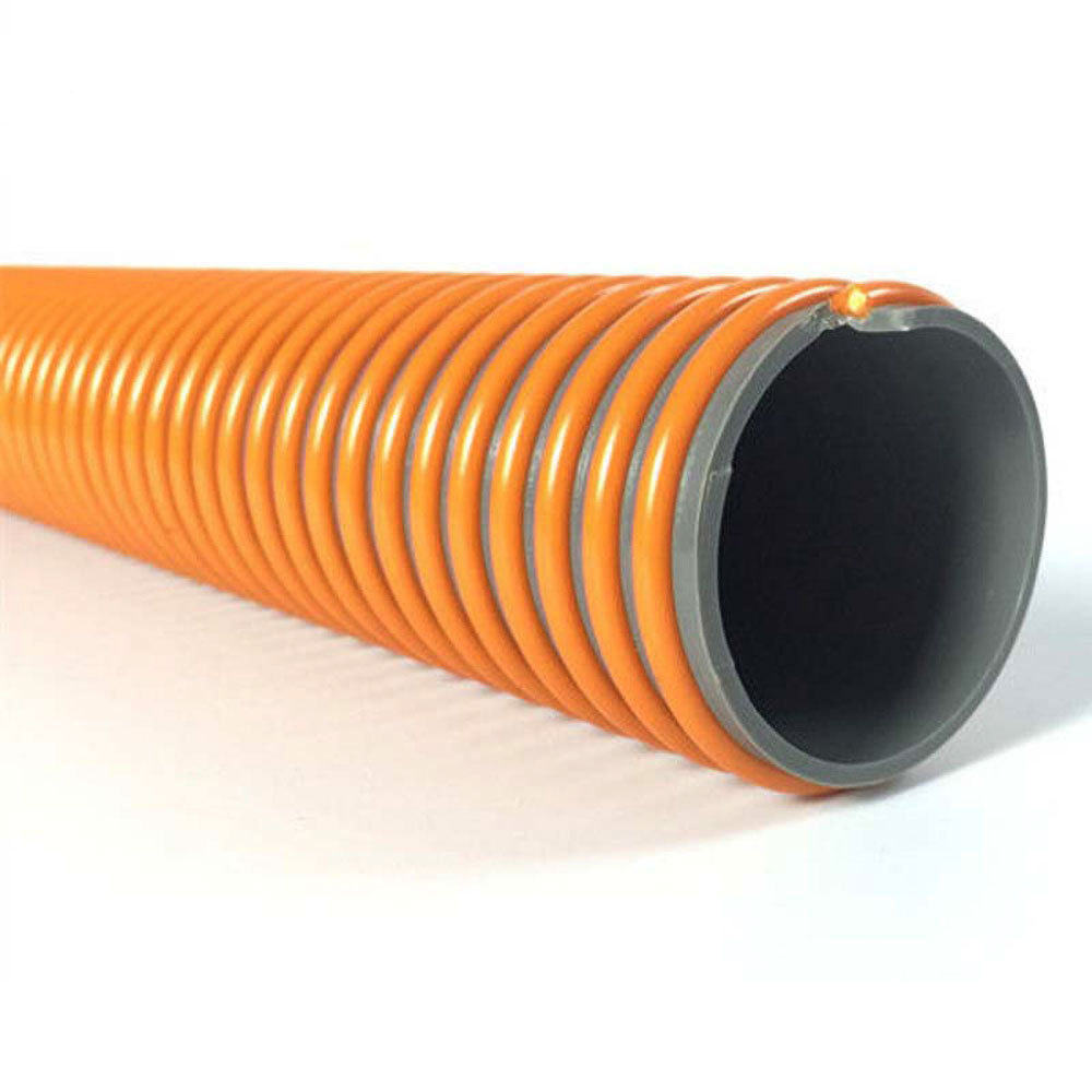 1 Inch 3 Inch Pvc Plastics Hose Inch Pure Gum Rubber Tubing White Pvc Flexible Air Duct Suction Hose