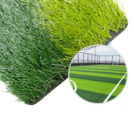 Football grass 30mm 40mm 50mm mini football field artificial grass synthetic fiber turf artificial grass and sports flooring