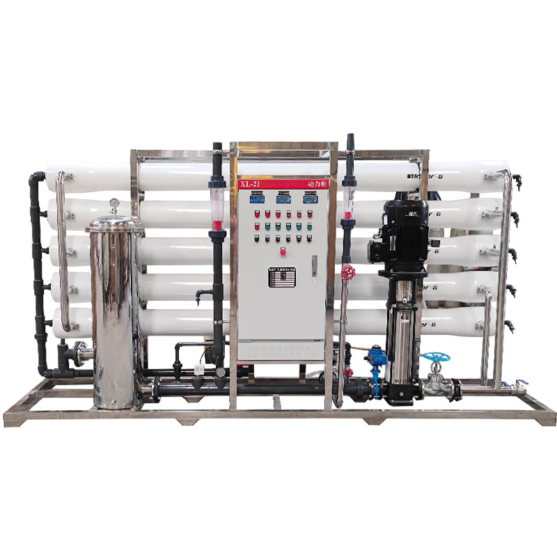 Ion Exchange Water Treatment System Fiber Glass Mixed Bed Filter RO Water Deionized Equipment