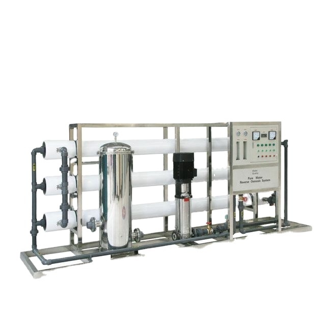 Hot Sale 6000LH Full SS Well Water Purification SystemReverse Osmosis RO Water Treatment Machine Drinking Water System