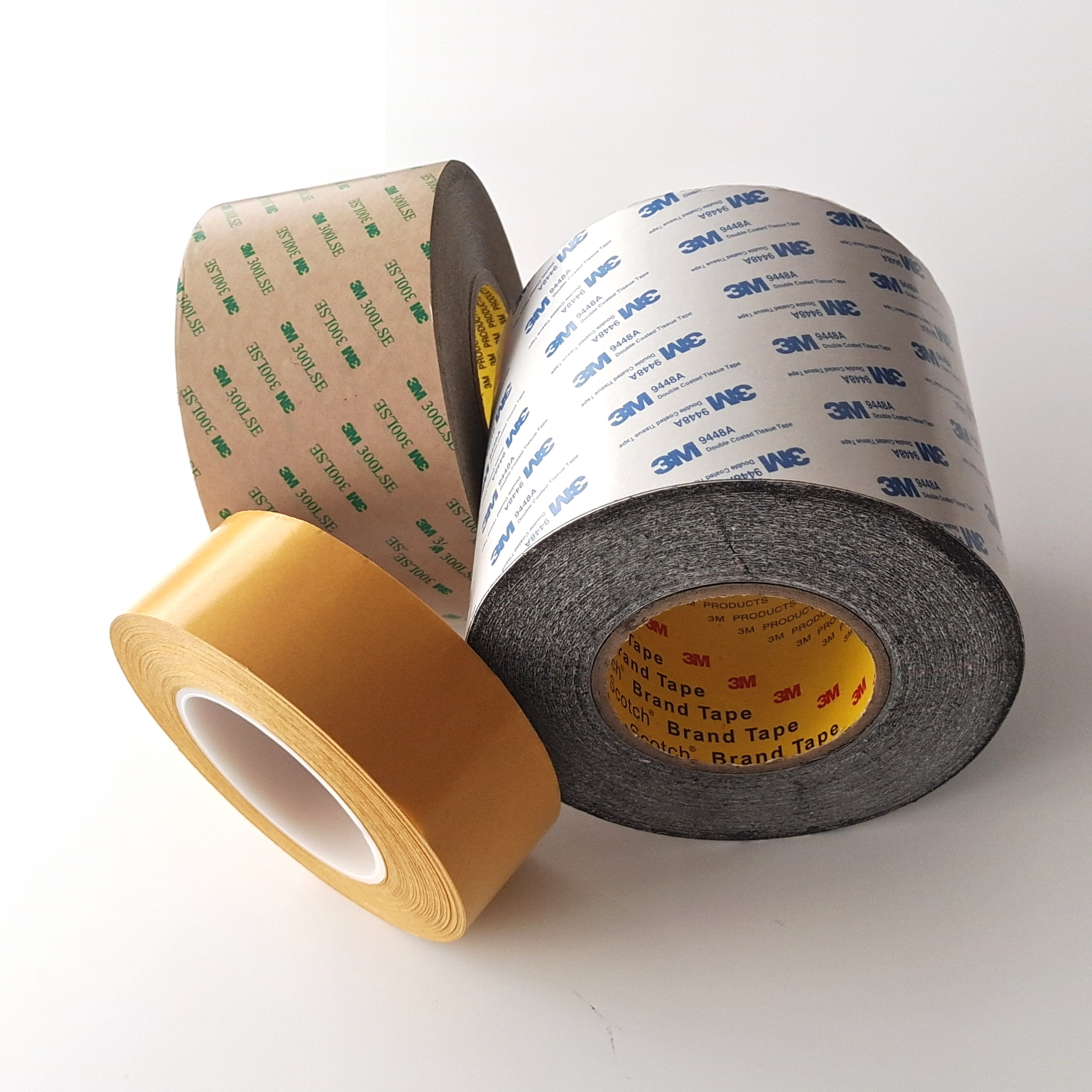 High Quality High Adhesion Double Sided Tissue Gum Metal Fabric Adhesive Tape