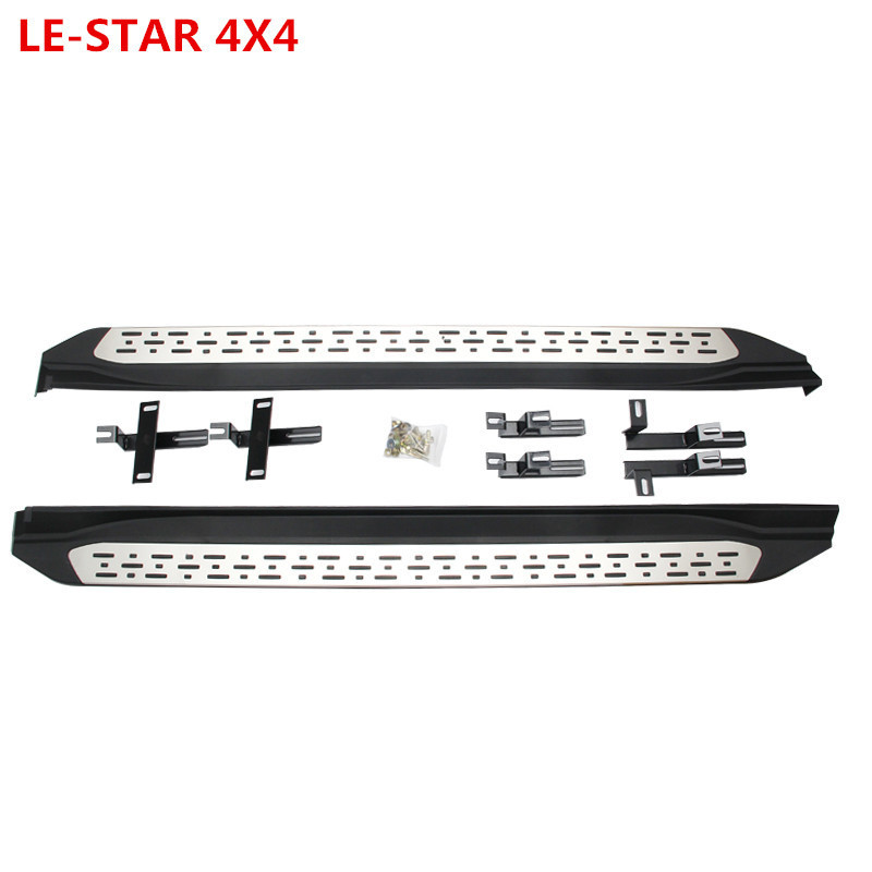 Le-star 4x4 Wholesale aluminum alloy universal running board car side steps for SUV