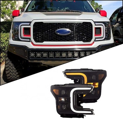 LE-STAR 4X4 Factory High Quality headlights  for Ford Raptor 2018 F150  F-150 car headlight  modified front light