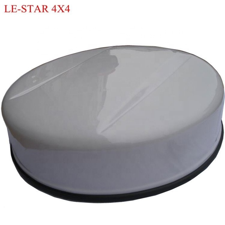 LE-STAR 4X4 UNIVERSAL SPARE TIRE COVER WHITE FOR SUV L/C FJ100