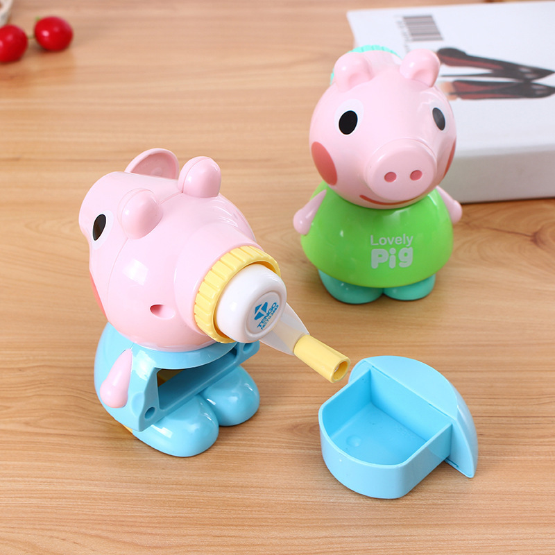 Social people automatic pen sharpener cartoon hand pencil sharpener lovely pencil sharpener 3663 direct sales