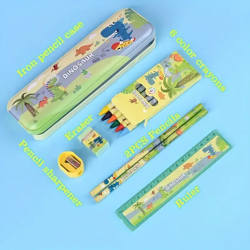 7-piece stationery set, student New Year, Christmas, birthday graduation gift/school kindergarten award