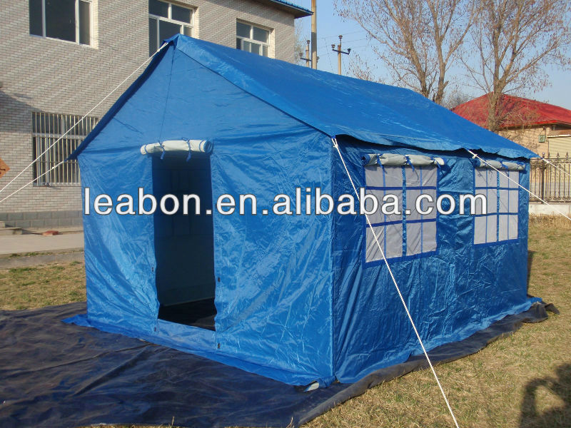 Outdoor Customized Temporary Disaster Relief  heat insulation canvas Tent Medical Isolation Emergency Rescue Tent