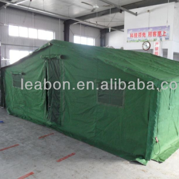 Outdoor Customized Temporary Disaster Relief  heat insulation canvas Tent Medical Isolation Emergency Rescue Tent