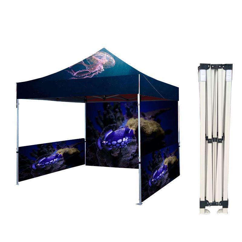 2023Free Custom Printed Folding 3*3 m Outdoor Event Aluminum Frame Pop Up Tents 10 x 20 ft Canopy Trade Show Tent