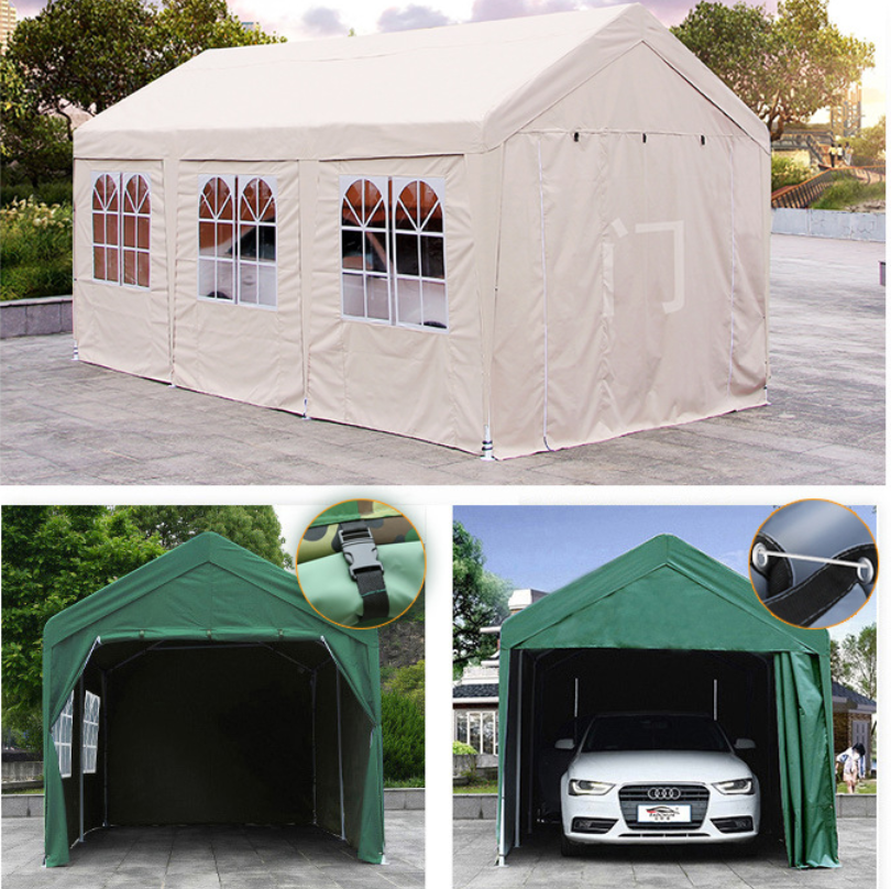 Hot Selling Trade Show Outdoor Car Garage Tent With Side Wall heavy frame