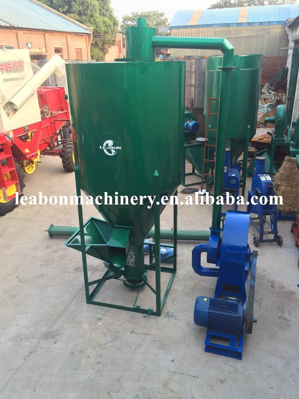 Wholesale Feed Processing Machines Poultry Feed Grinder and Mixer for Kenya